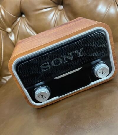 소니 SONY 우드그레인 블루투스 스피커