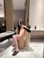 루이비통 모노그램 프린지 머플러 - 이미지 2