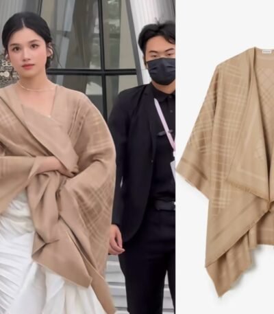 펜디 FF 레터 자카드 숄