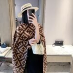 펜디 FF 모노그램 캐시미어 머플러