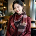 버버리 삼각 스카프