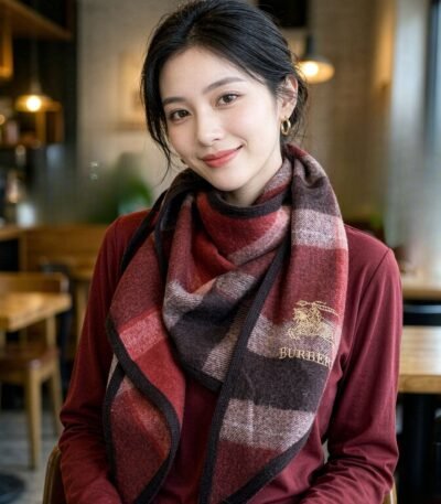버버리 삼각 스카프