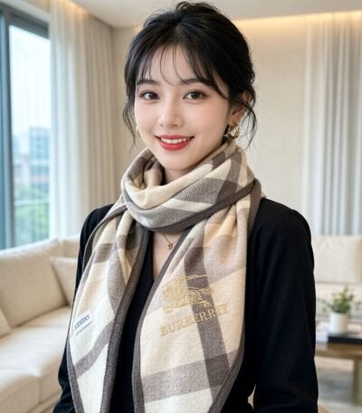 버버리 삼각 스카프