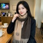 로에베 그라데이션 캐시미어 머플러