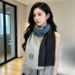 Loewe 그라데이션 캐시미어 머플러