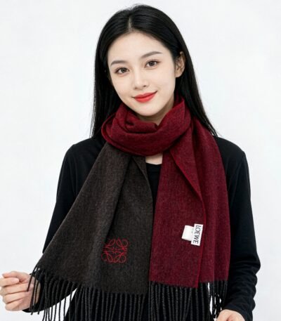 Loewe 그라데이션 캐시미어 머플러