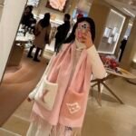 루이비통 레이캬비크 포켓 캐시미어 머플러