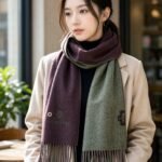 로로피아나 캐시미어 양면 머플러