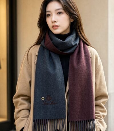 로로피아나 캐시미어 양면 머플러