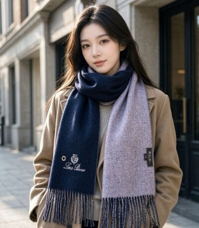 로로피아나 캐시미어 양면 머플러