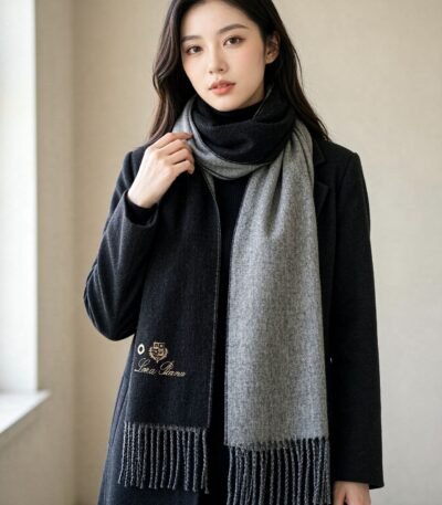 로로피아나 캐시미어 양면 머플러