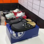 Birkenstock 더블 버클 반슬리퍼