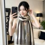 로로피아나 캐시미어 니트 머플러