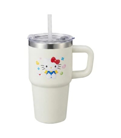 산리오 헬로 키티 x 세븐일레븐 손잡이 빨대 텀블러
